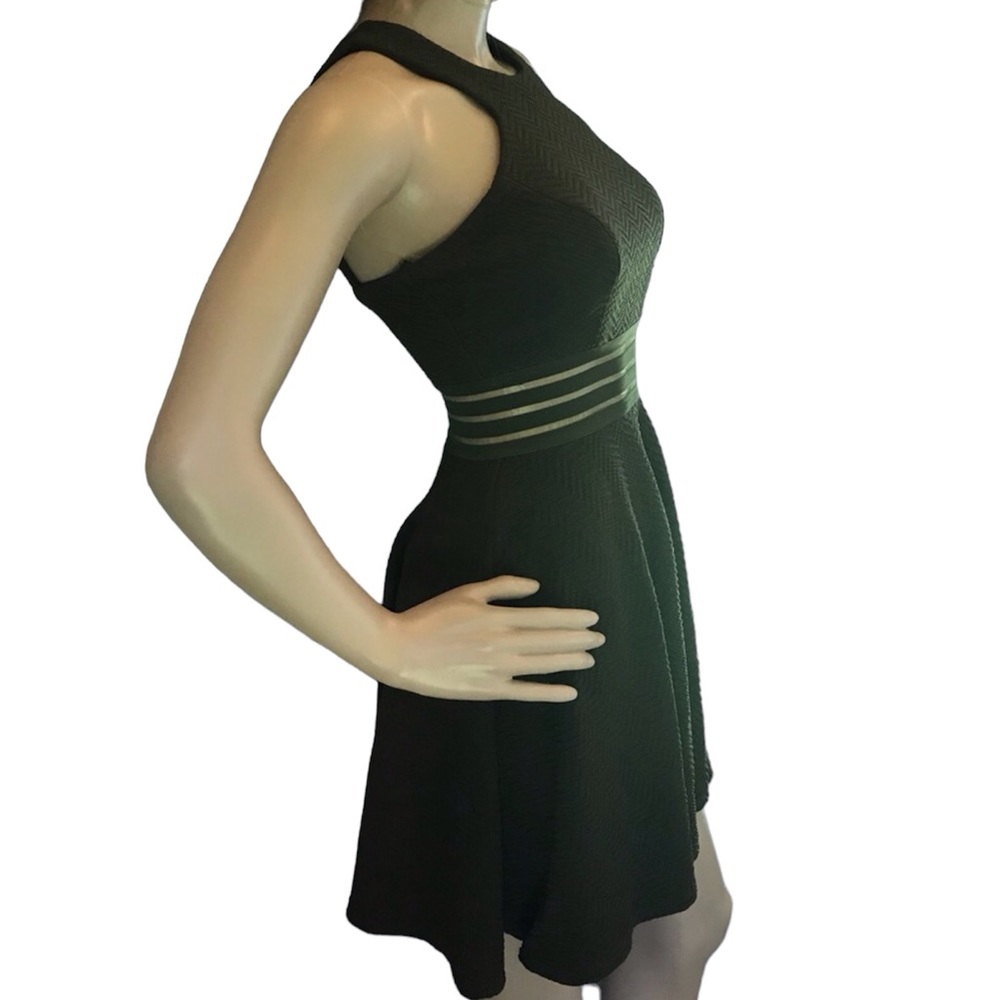 **LAST CHANCE CLEARANCE ends 08/07/26** Illusion Waist Fit & Flare Dress